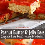 Peanut Butter and Jelly Bars