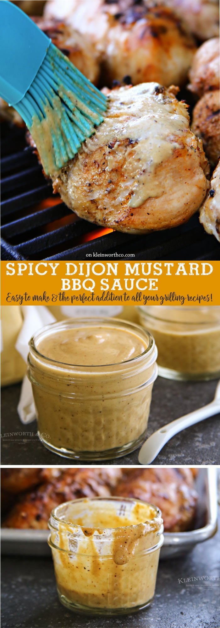 Spicy Dijon Mustard BBQ Sauce