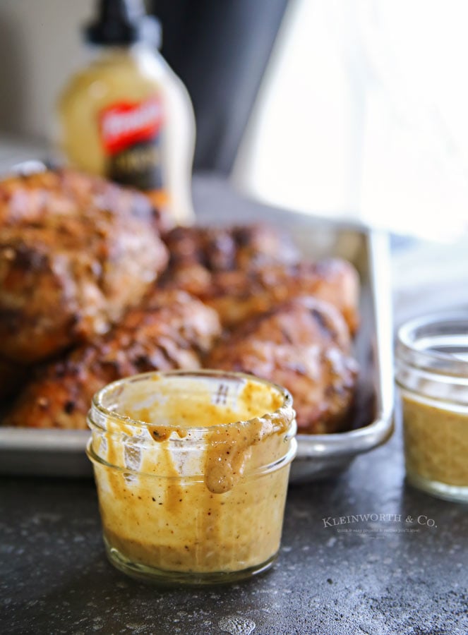 How to make Spicy Dijon Mustard BBQ Sauce