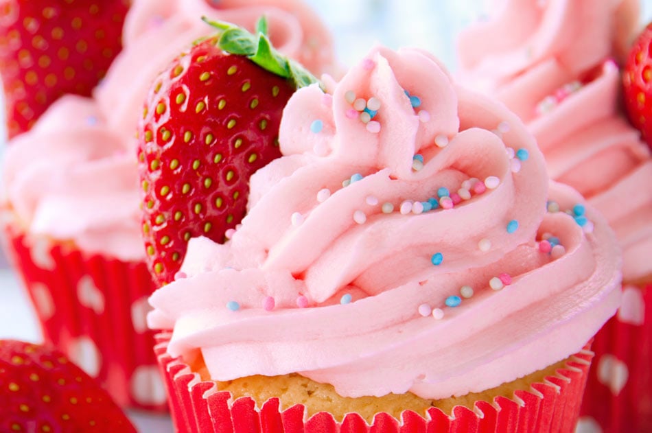 Fresh Strawberry Buttercream Frosting