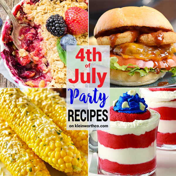 4th of July Party Recipes