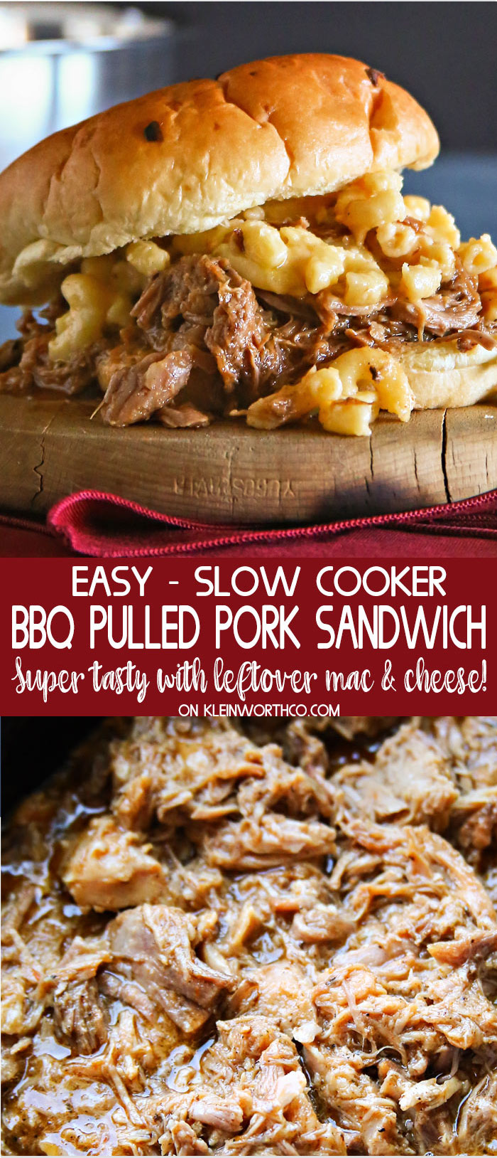 Easy BBQ Pulled Pork Sandwich