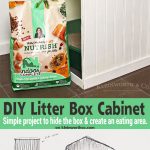 DIY Litter Box Cabinet
