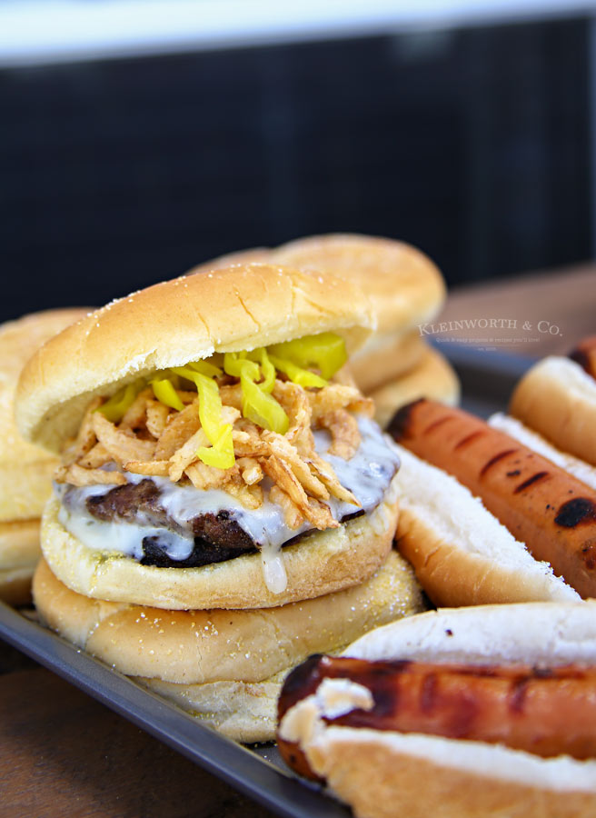 How to make Havarti Onion Burger