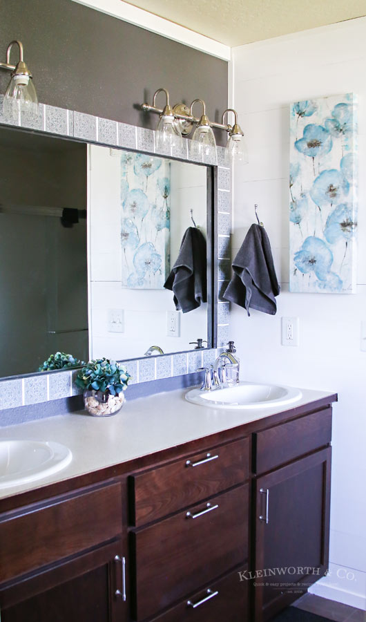 Master Bath Mini Budget Makeover