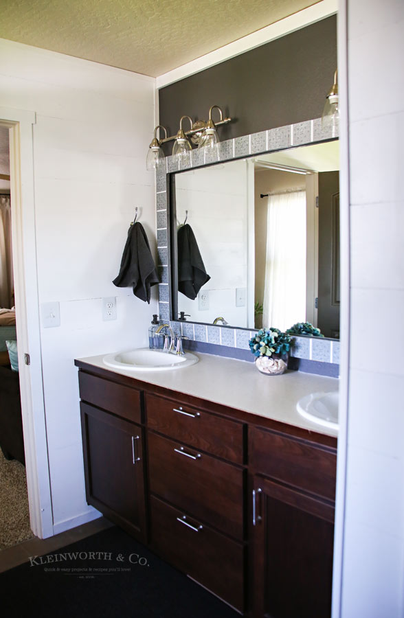 Master Bath Mini Budget Makeover