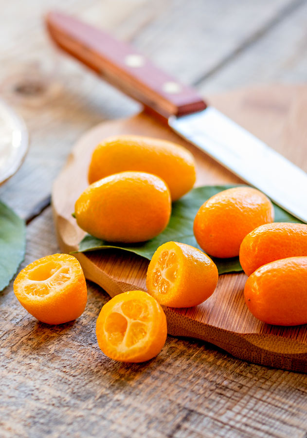 Kumquats for Sheet Pan Pesto Chicken Dinner