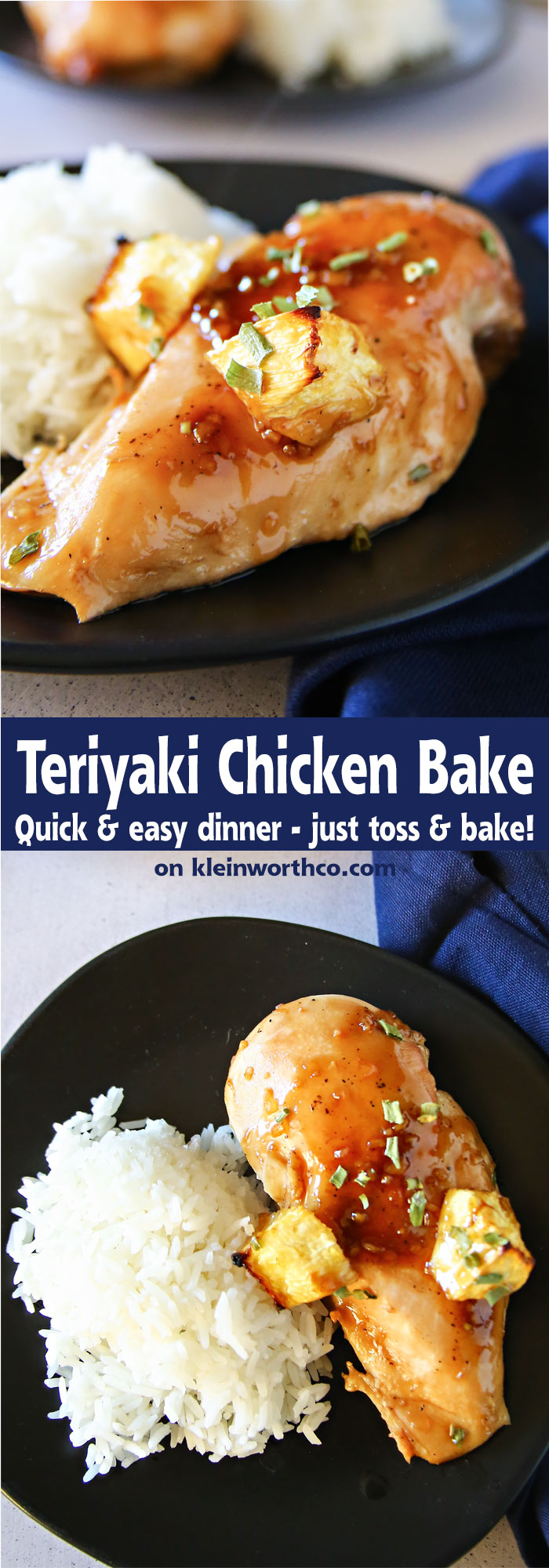 Teriyaki Chicken Bake