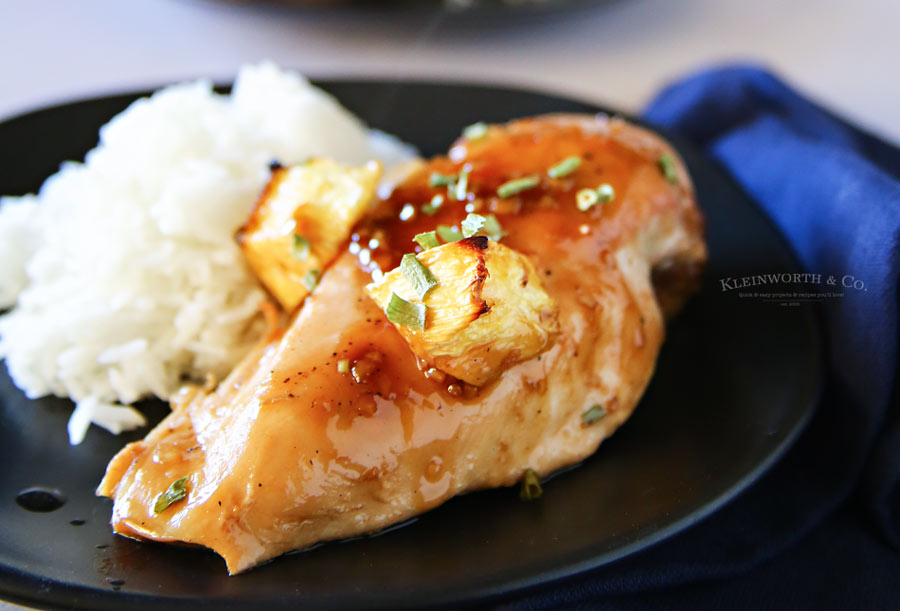 Teriyaki Chicken Bake - This is a delicious main dish recipe. It's as easy as dump, bake & enjoy.