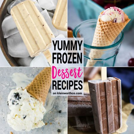 Yummy Frozen Dessert Recipes