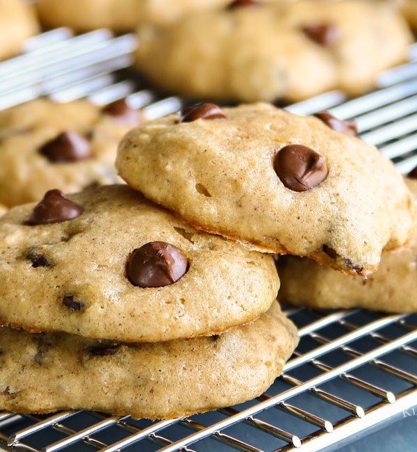 Chocolate Chip Applesauce Cookies recipe