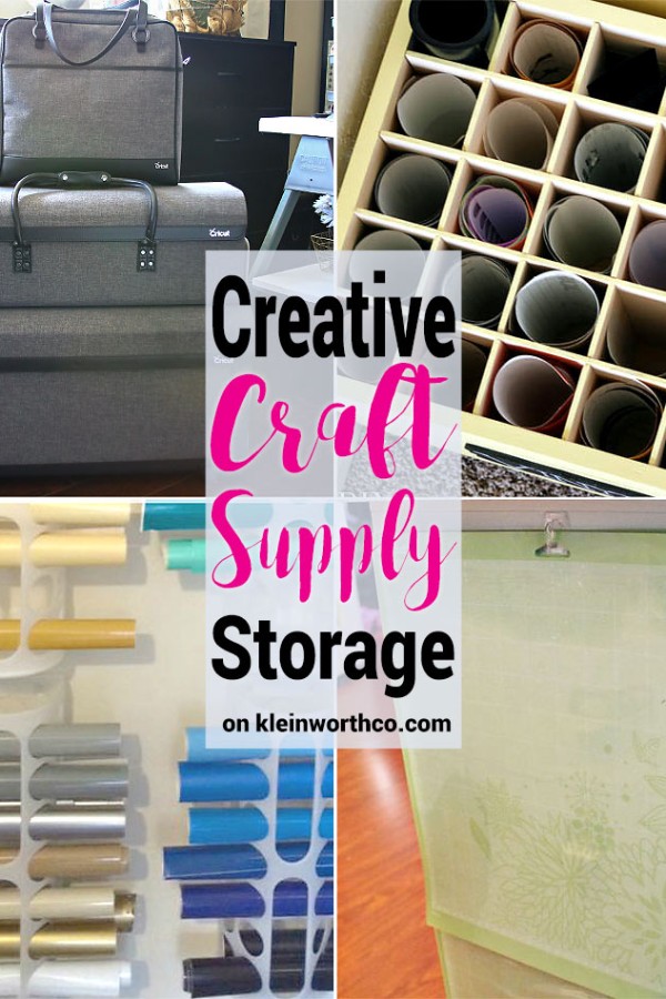 Creative Craft Supply Storage Ideas