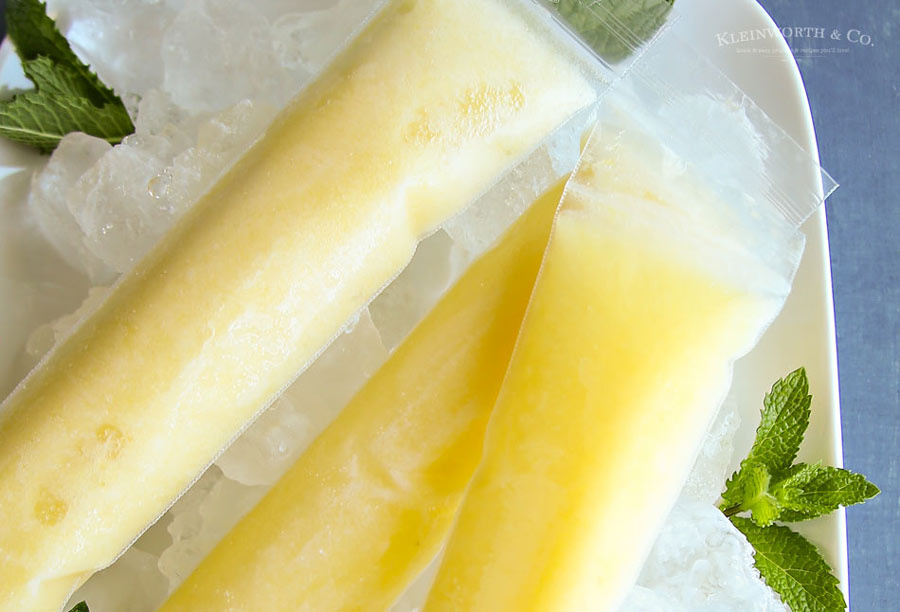 Dirty Pineapple Whip Pops