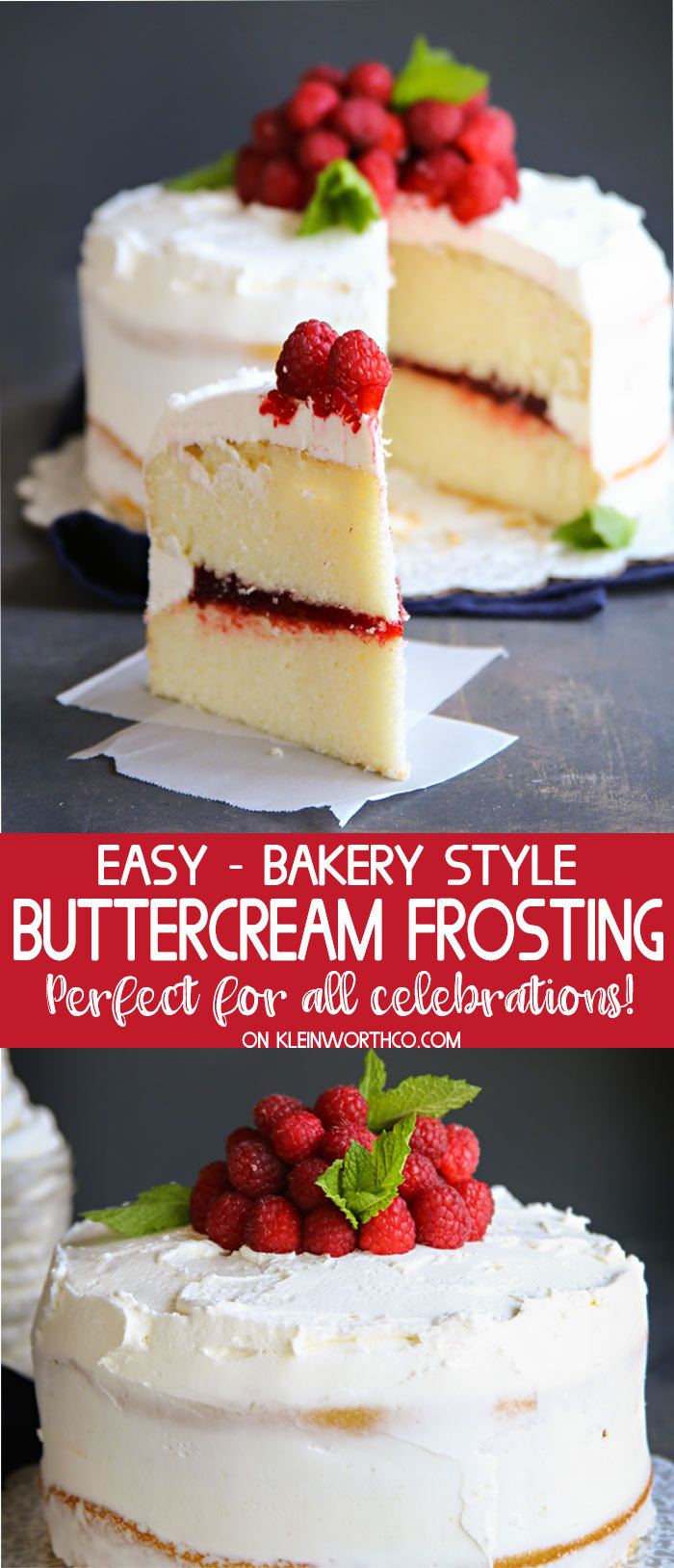 Best Bakery Buttercream Frosting