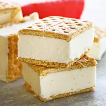 Easy Skinny Ice Cream Sandwiches - Taste of the Frontier
