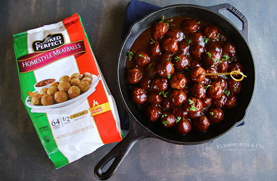 The best Kicky BBQ Ale Meatballs