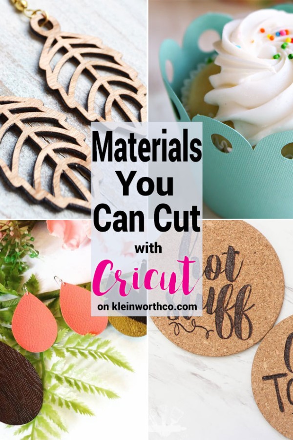 Materials You Can Cut with Cricut