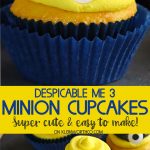 Despicable Me 3 Minion Cupcakes
