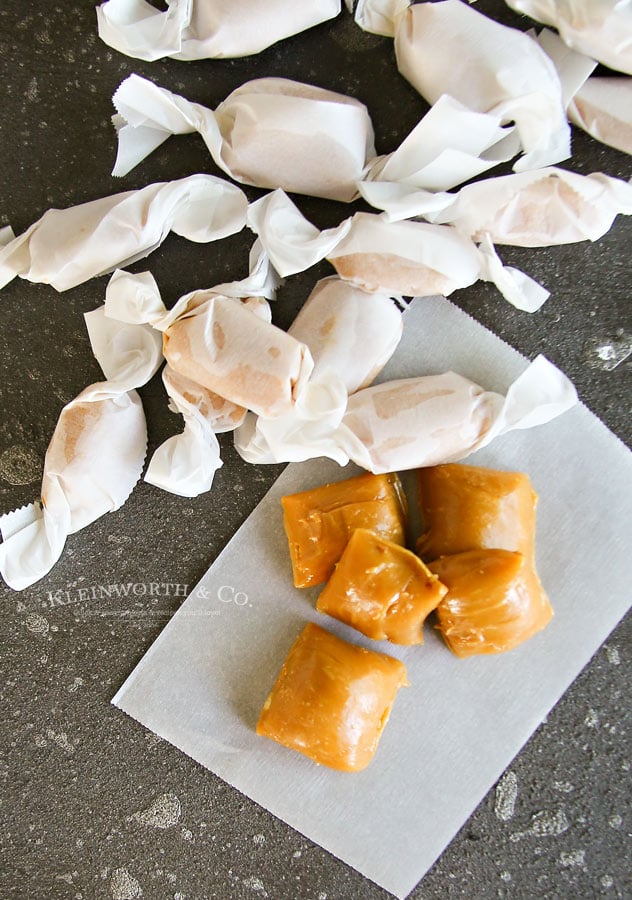 2-Ingredient Peanut Butter Stuffed Honey Taffy