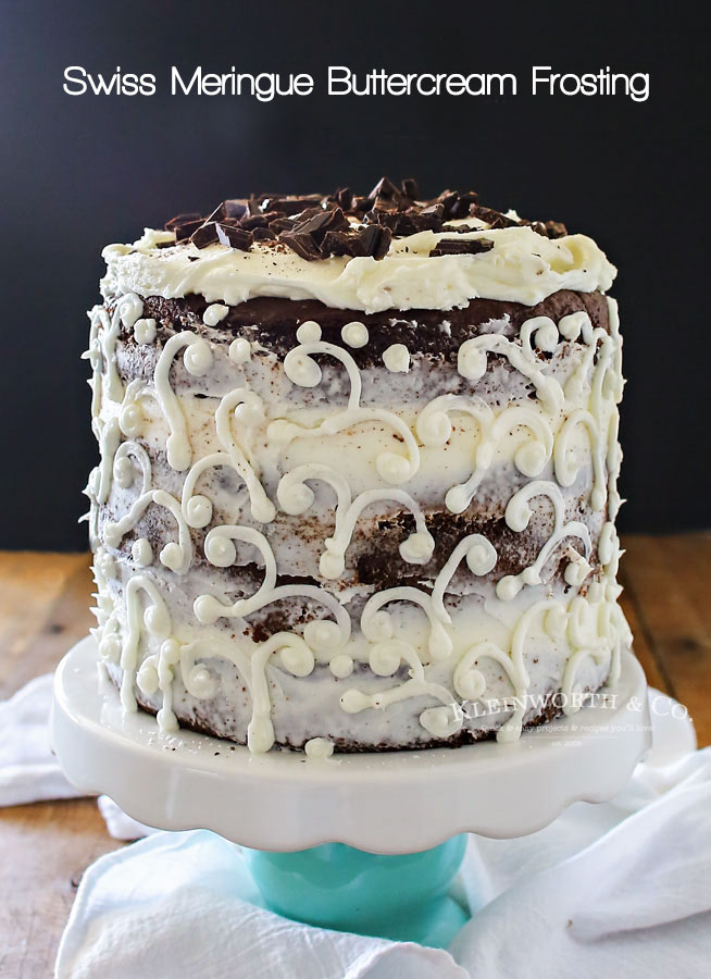 Swiss Meringue Buttercream Frosting