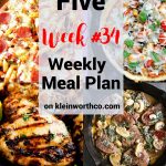 Thrive at Five Meal Plan Week 34