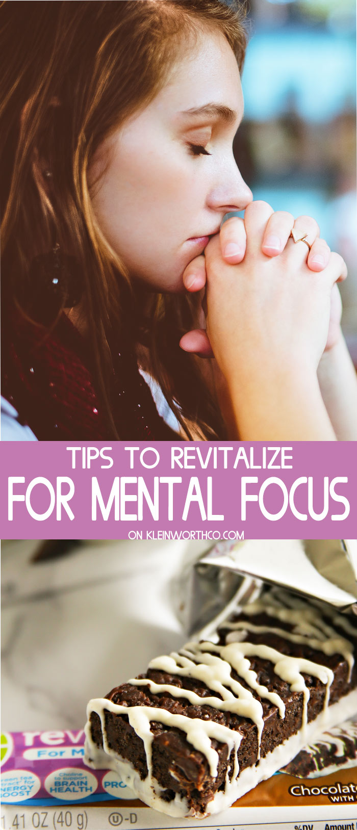 Tips to Revitalize for Mental Focus