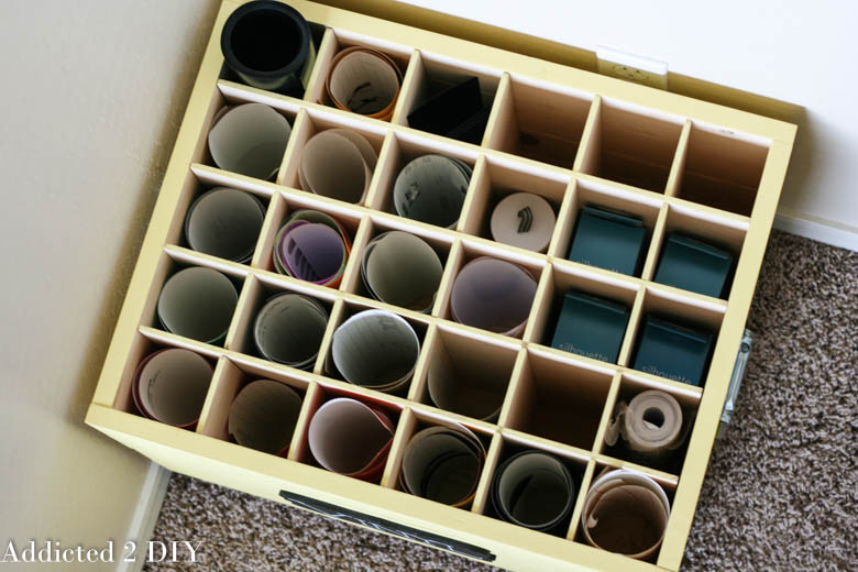 Creative Craft Supply Storage Ideas