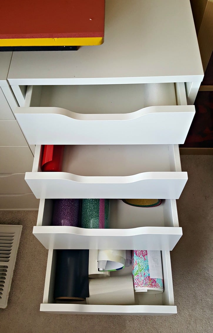 Creative Craft Supply Storage Ideas