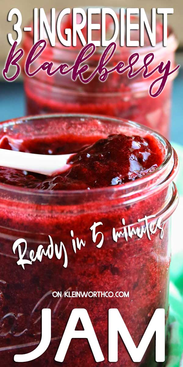 3-Ingredient Blackberry Jam