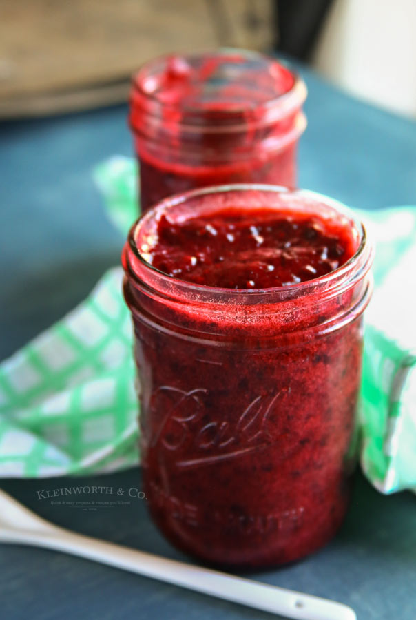 3-Ingredient Blackberry Jam 5 minutes