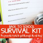 Back to School Survival Kit