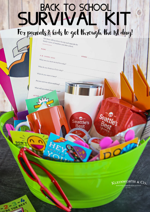 Mom's BacktoSchool Survival Kits! {Gift Idea} Mom On Timeout