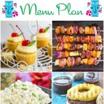 Backyard Luau Menu Plan