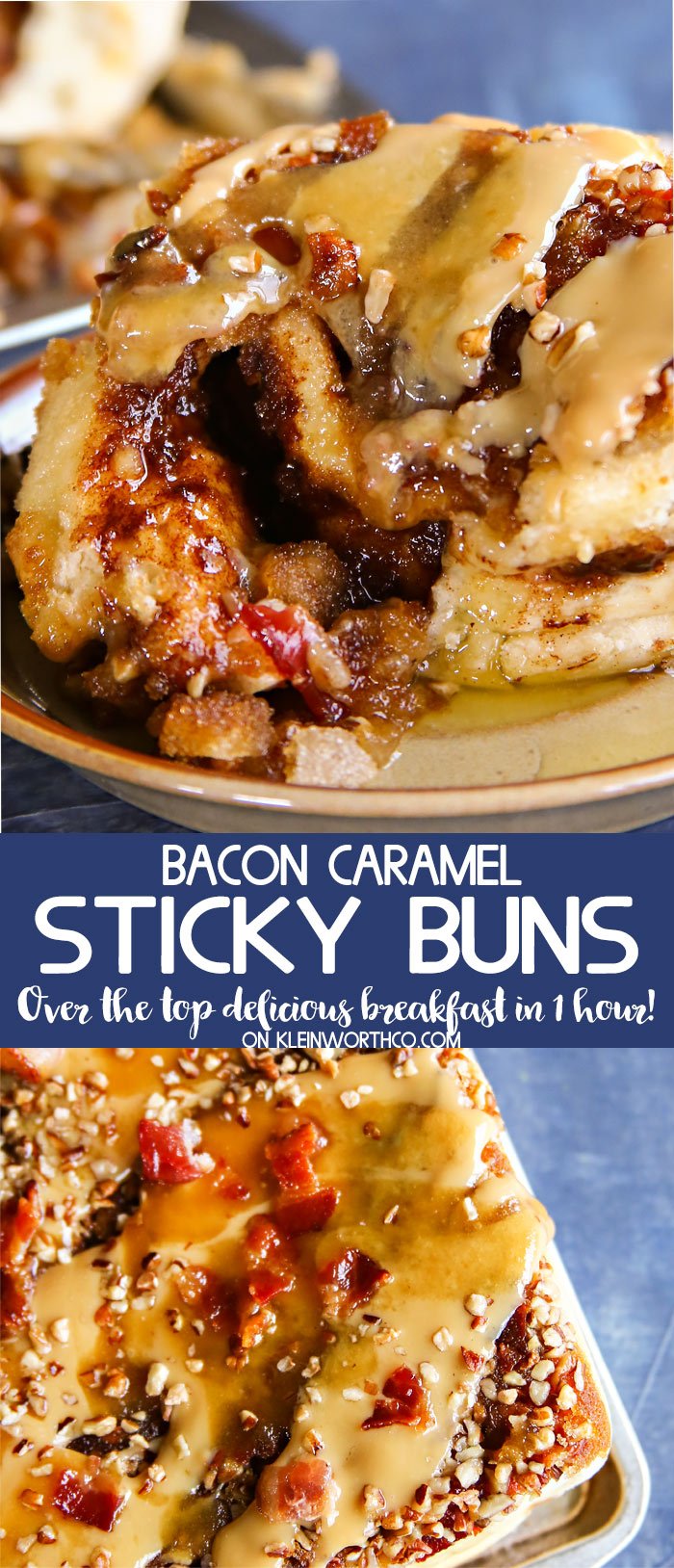 Bacon Caramel Sticky Buns Recipe