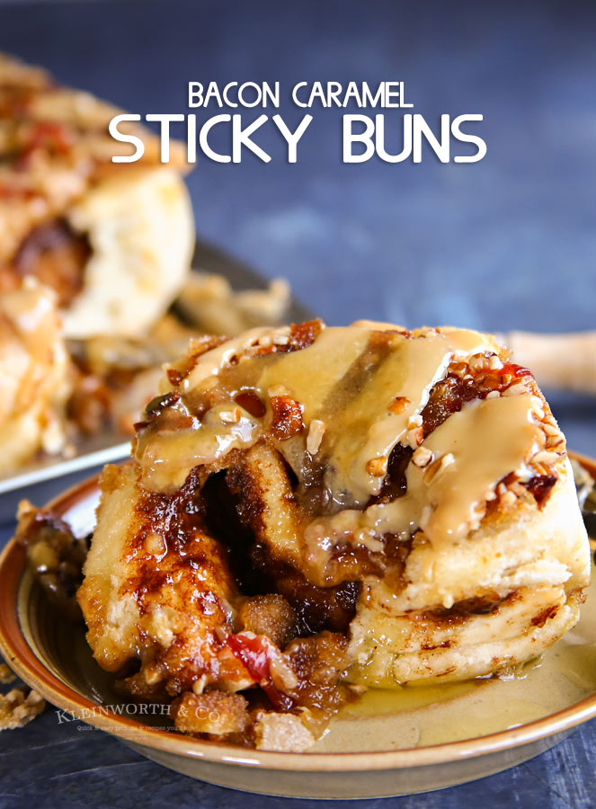 Bacon Caramel Sticky Buns Recipe