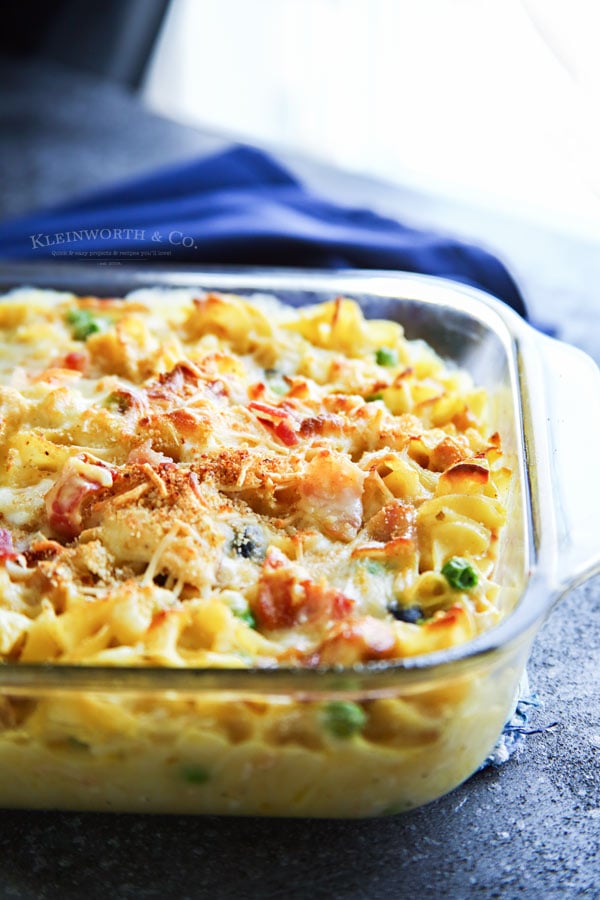 Bacon Chicken Noodle Casserole