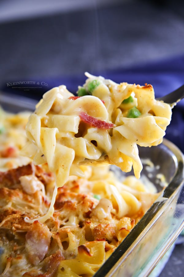 Bacon Chicken Noodle Casserole