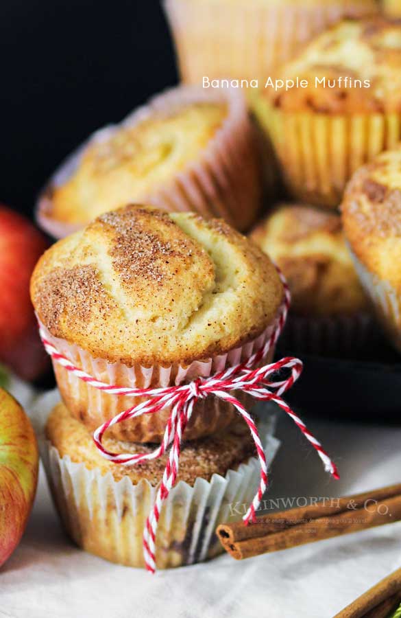 Banana Apple Muffins