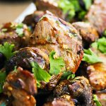 Beef & Mushroom Kabobs