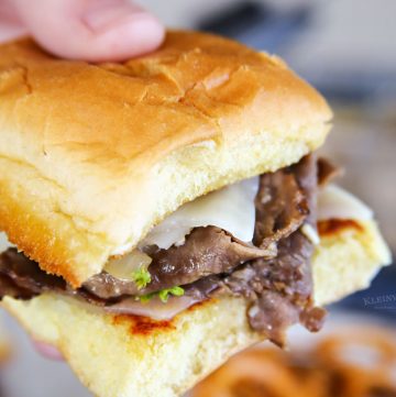 Easy French Dip Sliders