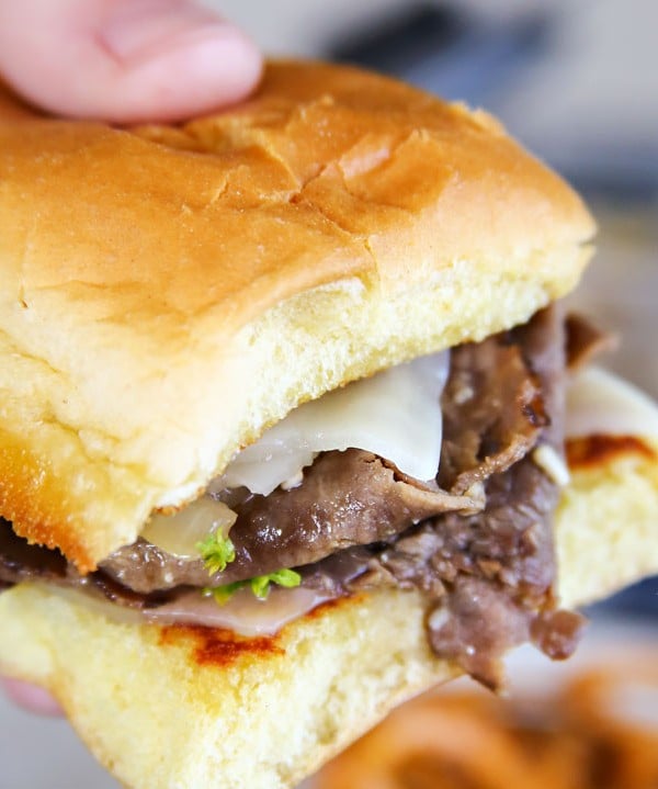 Easy French Dip Sliders