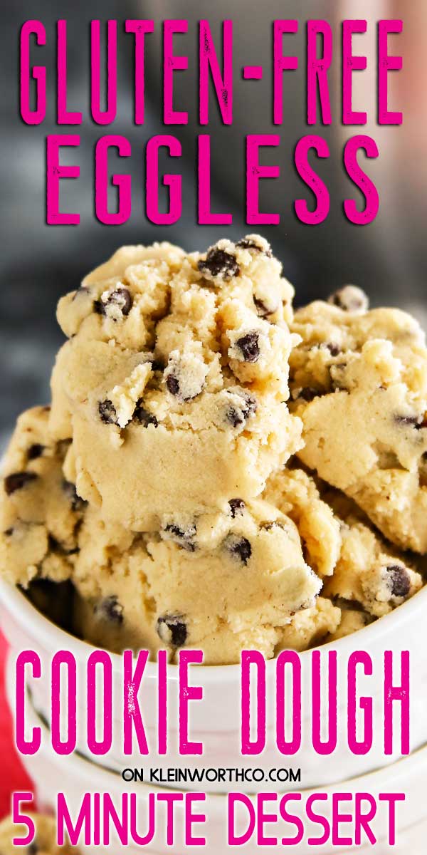 Gluten-Free Egg Free Cookie Dough