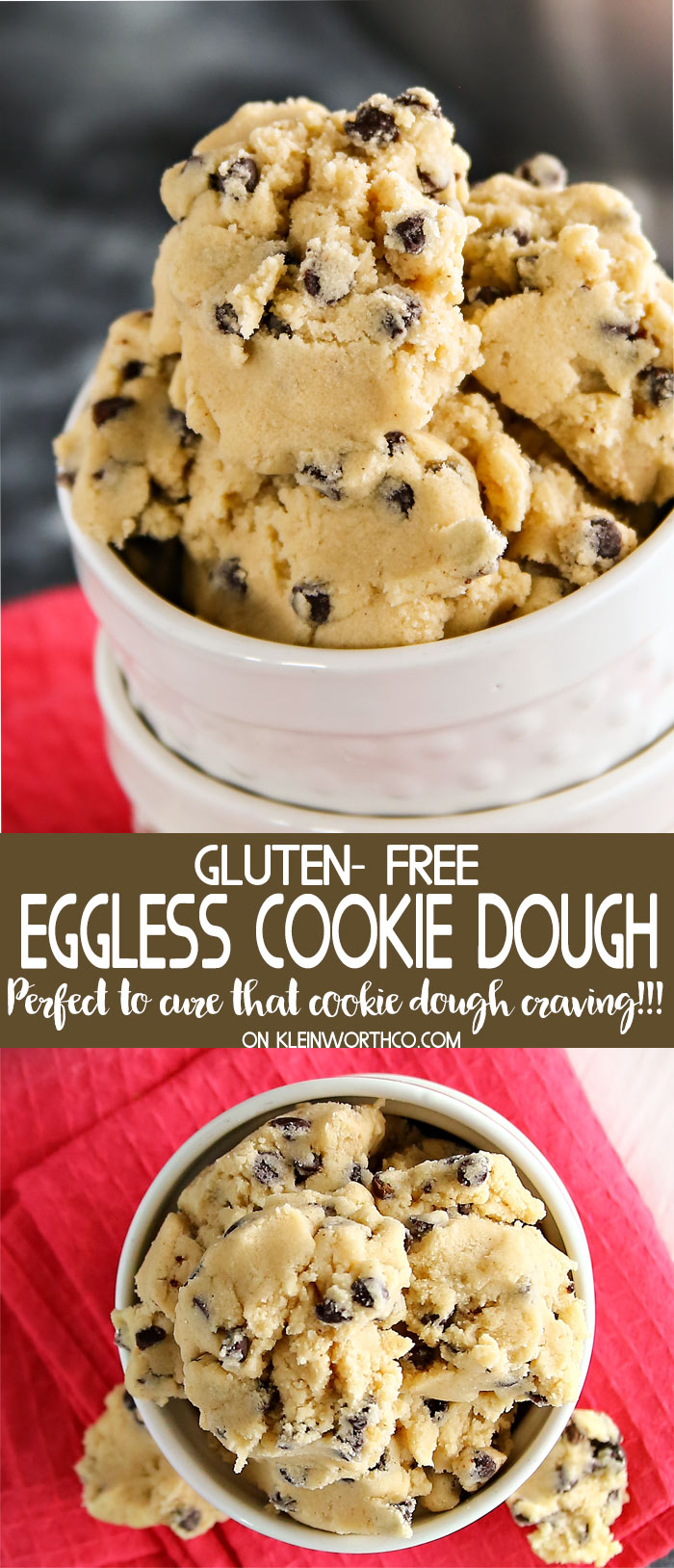 Gluten-Free Eggless Cookie Dough