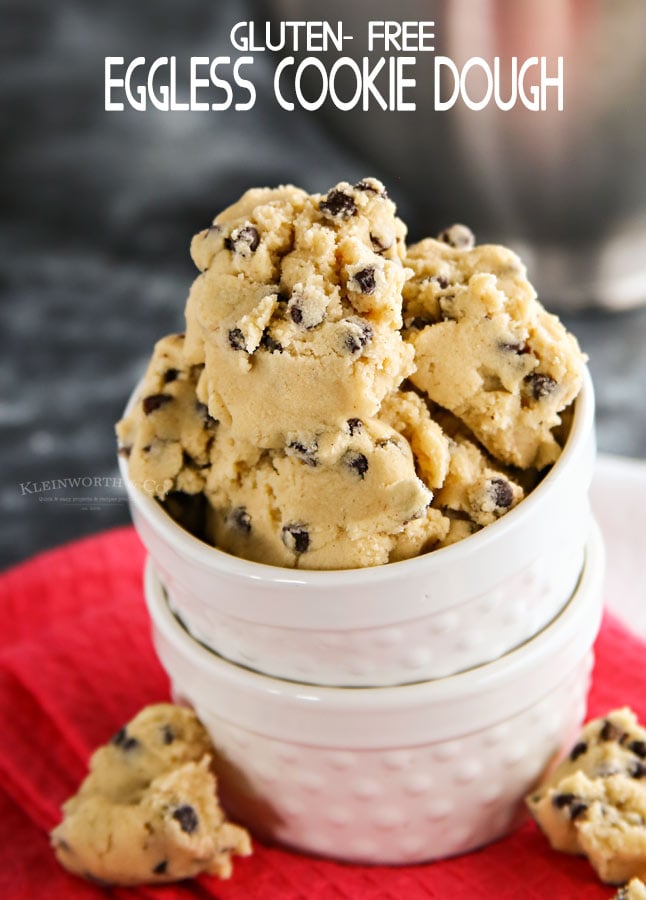 Gluten-Free Eggless Cookie Dough