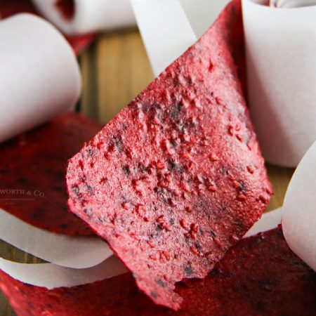 Mixed Berry Fruit Leather