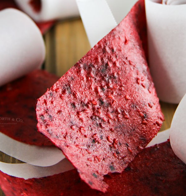 Mixed Berry Fruit Leather