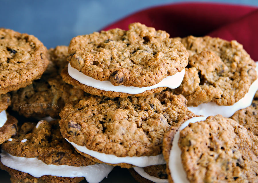 Oatmeal Cream Pie Cookies