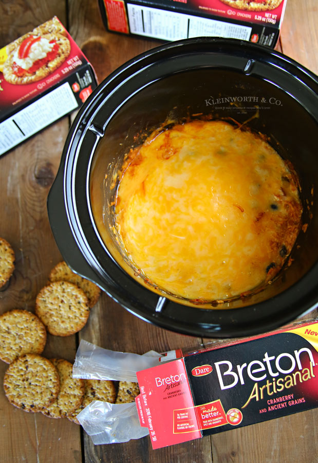 Slow Cooker Fiesta Cheese Dip simple & easy recipe