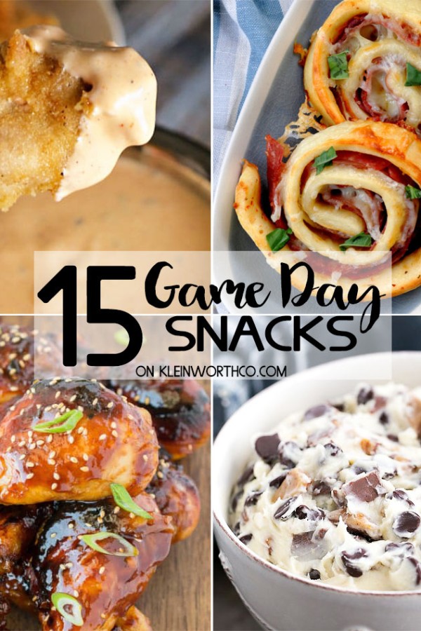 15 Game Day Tailgating Snacks