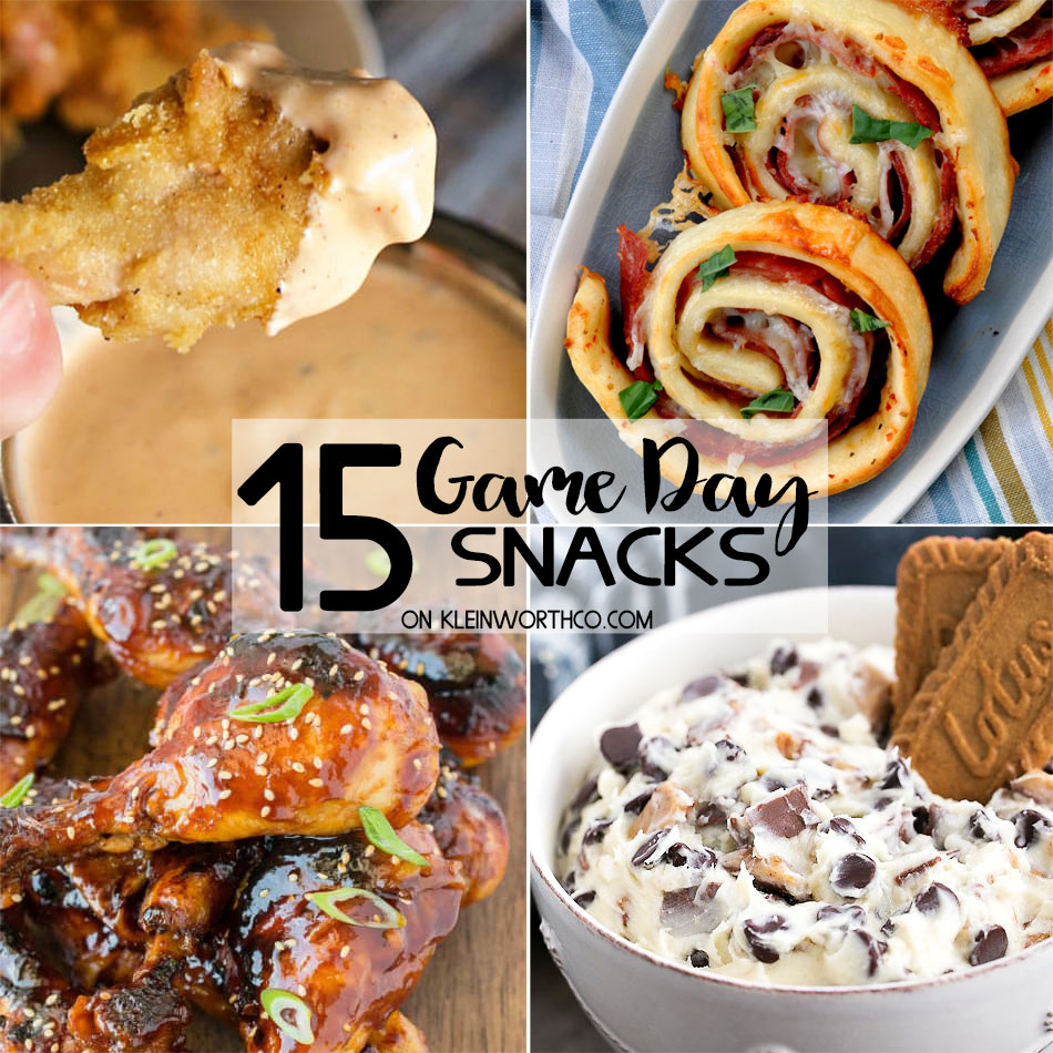 15 Game Day Tailgating Snacks